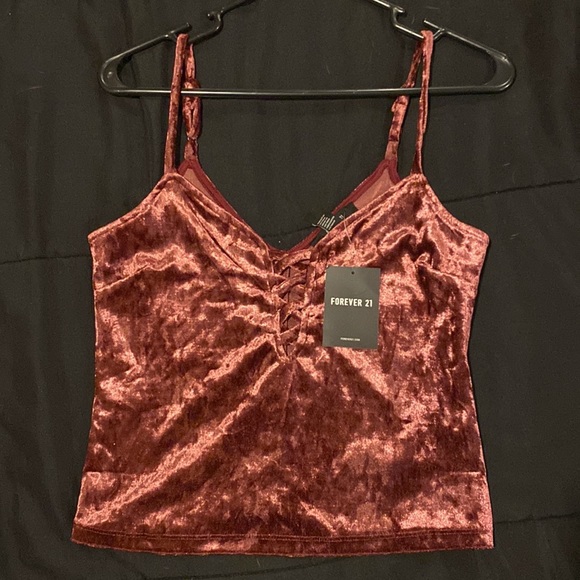 Forever 21 Velvet Tank - Picture 7 of 9